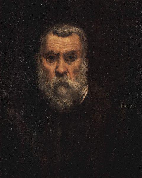 Jacopo Tintoretto Self-portrait France oil painting art